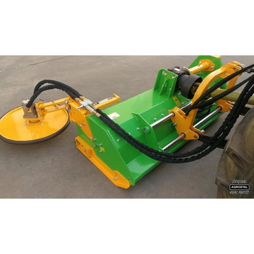 Podkaszarka – dysk tnący napędzany hydraulicznie